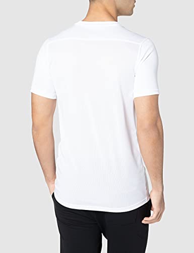 Nike M Nk Dry Park VII JSY SS Camiseta de Manga Corta, Hombre, Blanco (White/Black)