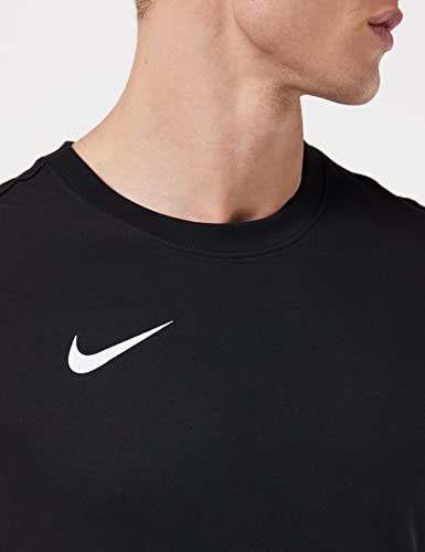 NIKE M NK Dry PARK20 SS tee T-Shirt, Mens, Black/White