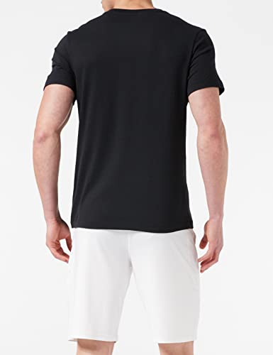 NIKE M NK Dry PARK20 SS tee T-Shirt, Mens, Black/White