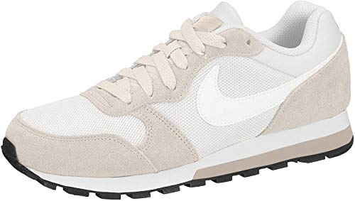 Nike Md Runner 2 - Zapatillas De Correr Mujer, Multicolor (Phantom/White/Light Cream/Particle Beige 011), 36.5 EU, Par