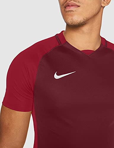 NIKE Men's Dry Trophy III Football Camiseta de Manga Corta, Hombre, Team Red/Gym Red/Gym Red/(White), S