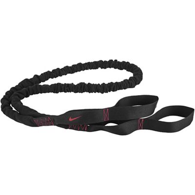 Nike Resistance Band Medium - Black-Lt Crimson, Black-Lt Crimson