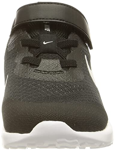 Nike Revolution 6 NN (TDV), Zapatillas Deportivas Unisex niños, Black White Dk Smoke Grey, 26 EU