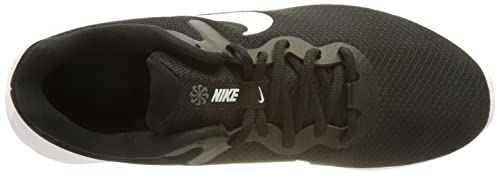 Nike Revolution 6, Road Running Shoe Hombre, Black/White-Iron Grey, 43 EU