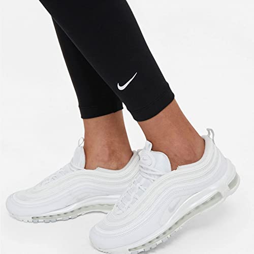 NIKE Sportswear Essential Leggings, Black/(White), XS Womens