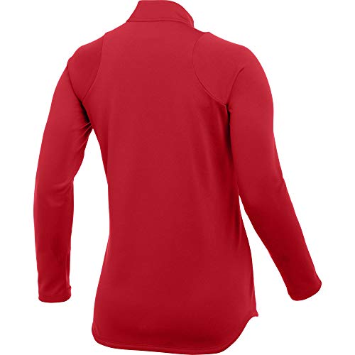 NIKE Sudadera para Mujer Academy 21 Drill Top, Mujer, Sudadera, CV2653-657, Rojo/Blanco/Rojo, Small