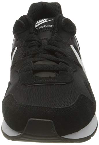 NIKE Venture Runner, Zapatillas Hombre, Negro (Black/White/Black), 43 EU