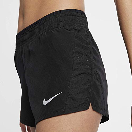 NIKE W Nk 10K Pantalones Cortos, Mujer, Black/Black/Black/Wolf Grey, S