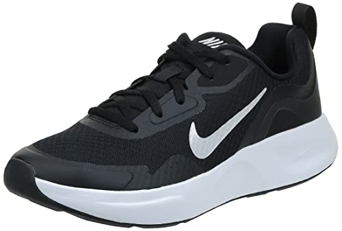 Nike Wearallday - Zapatillas, Mujer, Negro (Black/White), 38 EU