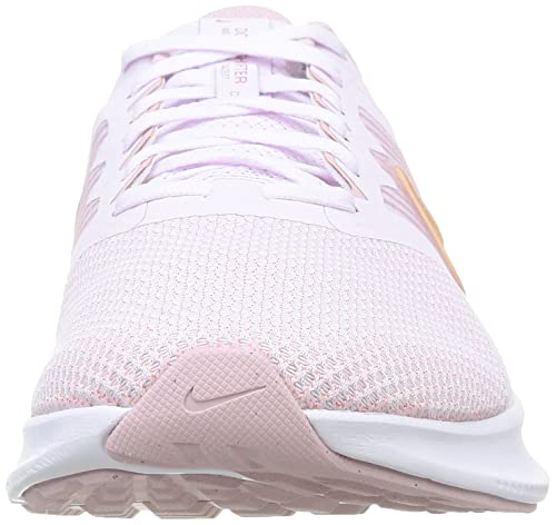 Nike Wmns Downshifter 11, Zapatillas para Correr Mujer, Light Violet/Champagne/White/Metallic Red Bronze, 38 EU