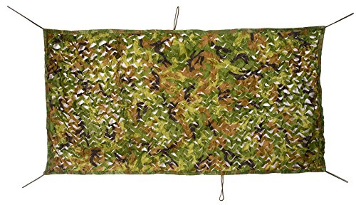 NINAT Red de Camuflaje Woodland 1.5M x 4M para la Caza Redes de Camuflaje Militar el Camuflaje Cubre Objetos Decorar Acampar y Dar Sombra