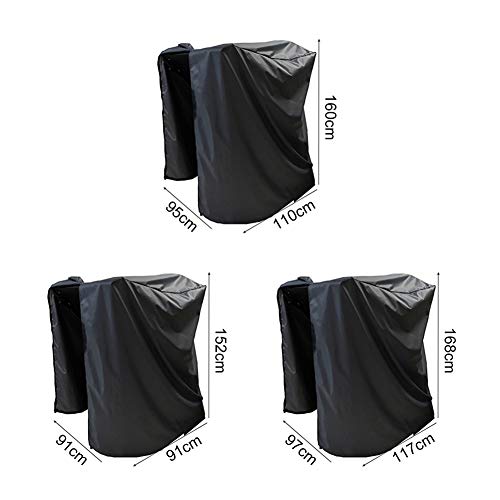 ningdeCK - Funda protectora universal para correr para interior y exterior, antiUV, impermeable, pantalla de dibujo, hogar, balcón, tela Oxford para gimnasio en casa (110 x 95 x 160 cm)