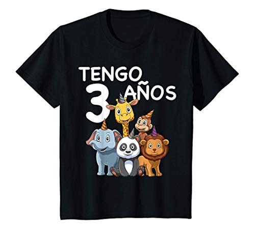 Niños Niños 3 Cumpleaños - Regalo de 3 Años Para Niños y Niñas Camiseta