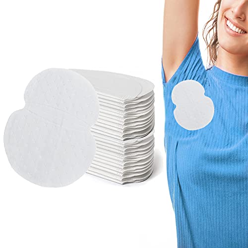 NITAIUN 40 Piezas Almohadillas Sudor Axilas Axila Absorción de Sudor Almohadilla Parches Sudor Axilas Desechables Absorción Sudor y Eliminar Olor Protege tus Prendas Hombres y Mujeres (40 Piezas)