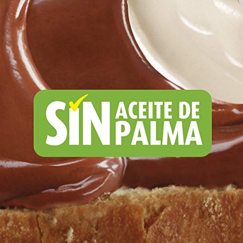 Nocilla Doble Crema de Cacao y Leche con Avellanas, 360g