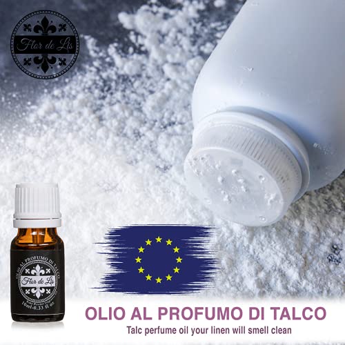 Novedad bolas para secadora de lana con aceite de perfume de talco exclusivo, la única Made in EU, Suavizante Biancheria, bolas con ambientador para la colada, ovillo para recoger el pelo,