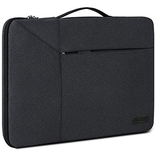 NUBILY Funda para Portátil 14 Pulgadas Maletín de Ordenador Fundas Protectora Portátil Impermeable Compatible con ASUS ZenBook, Lenovo Yoga, Surface Pro, Huawei Matebook, HP, DELL,Samsung etc,Negro