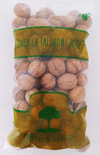 Nueces españolas. Origen: Caudete, Albacete. España. Bolsa sellada 1 kilo