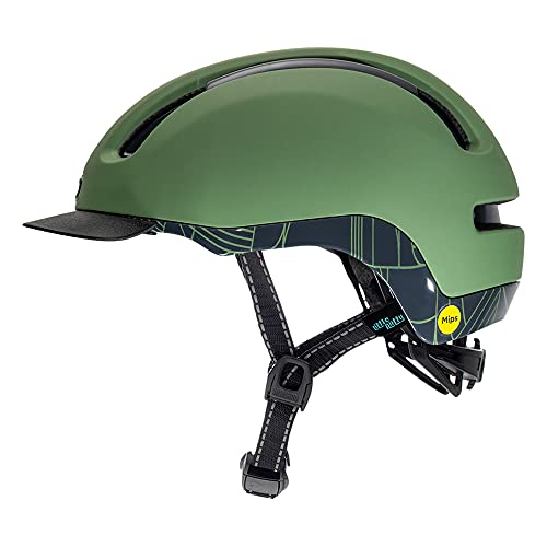 Nutcase VIO Adventure-Small/Medium-Bahous Green Helmets, Unisex Adulto, S/M