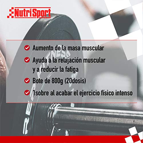 NUTRISPORT CLINICAL NUTRITION, S.A. - Stressnutril Recovery, Batido para Recuperación Muscular, Sabor Fresa, Blanco, 20 Sobres, 20X40 Gramos