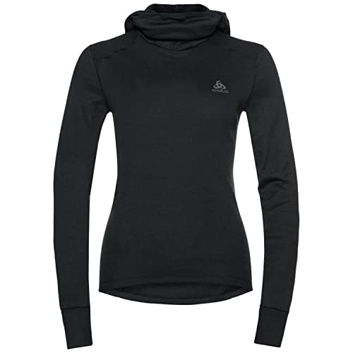 Odlo Sudadera con Capucha Active Warm Eco para Mujer. Negro L