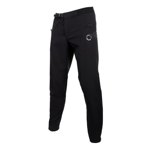 O'Neal | Pantalones para Bicicleta de montaña | MTB Mountain Bike DH Downhill FR Freeride | Ajuste atlético, Ligero y Transpirable | Pantalones Trailfinder | Adulto | Negro | Talla 38/54