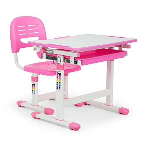 Oneconcept Annika Set de Escritorio para niños ergonómico, Compuesto por un Escritorio y una Silla …