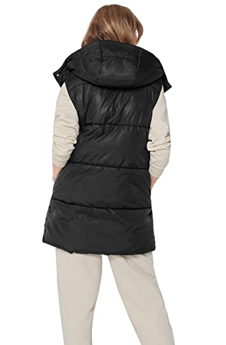 Only Onldemy Otw Noos-Riñonera Acolchada Chaqueta, Negro, M para Mujer