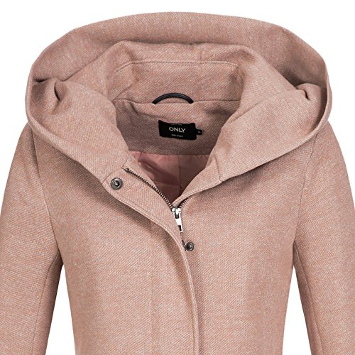 Only Onlsedona Light Coat Otw Noos Chaqueta, Mocha Mousse Detail : Melange, M para Mujer