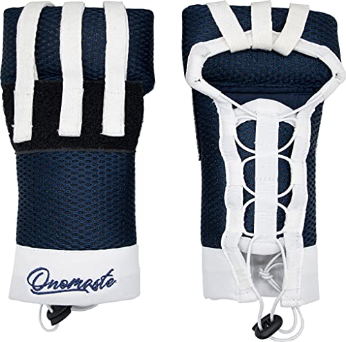 ONOMASTE – Guantes Interiores profesionales ultra acolchados con sistema de enhebrado rápido – vendas de boxeo – vendas Boxeo – vendaje boxeo – Banda de boxeo – Color azul marino