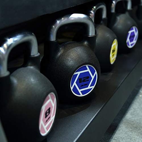 OPIU Peso de Las Pesas Rusas de Fitness PU Kettlebell Equipos Fitness Home COMPETITIVO Kettlebell Fitness Equipos for Hombres Y Mujeres EN EL GIMNIGHT Home Ejercicios de Entrenamiento Kettle Bells