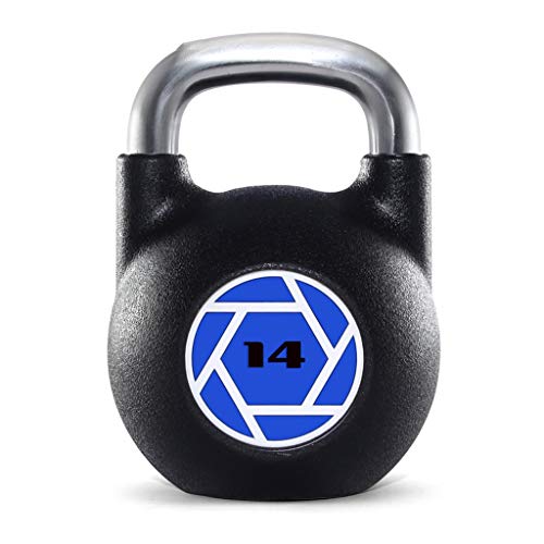 OPIU Peso de Las Pesas Rusas de Fitness PU Kettlebell Equipos Fitness Home COMPETITIVO Kettlebell Fitness Equipos for Hombres Y Mujeres EN EL GIMNIGHT Home Ejercicios de Entrenamiento Kettle Bells