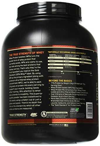 Optimum 100% Whey Gold Standard 2,3 kg - Helado de Vainilla