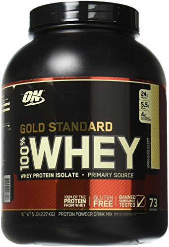 Optimum 100% Whey Gold Standard 2,3 kg - Helado de Vainilla