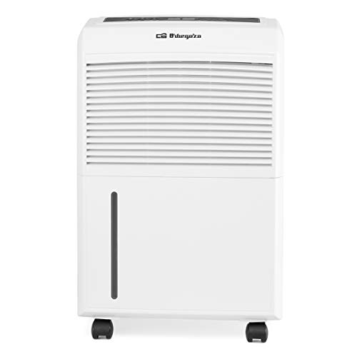 Orbegozo DH 3000 - Deshumidificador con capacidad deshumidificación 30L/día, refrigerante R290, depósito 5,8 L, área de aplicación 120 m2, sistema anti-congelación, 495 W