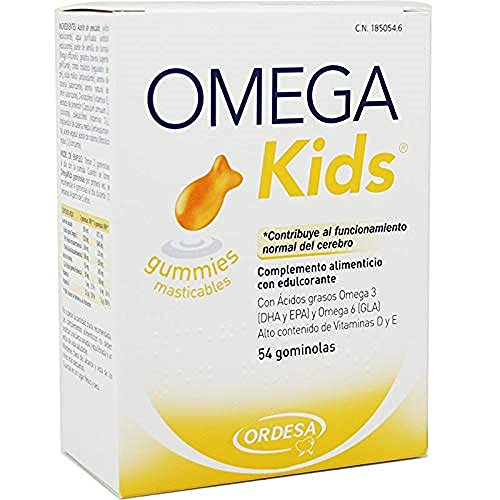 Ordesa Omegakids Gummies Masticables- 54 Unidades - El Omega-3 para tus hijos, 4 gominolas al día