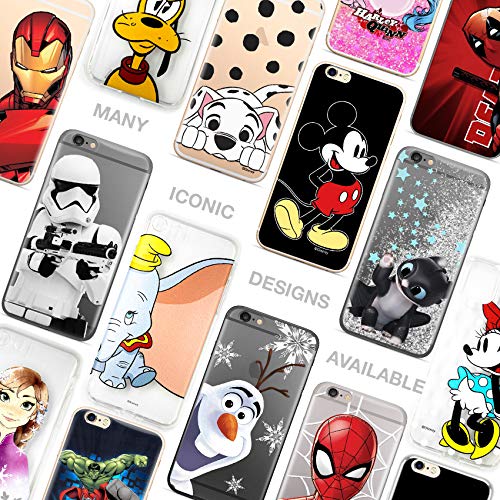 Original y con Licencia Oficial Disney Marie Funda de teléfono móvil para iPhone 7/8/ SE 2 Adaptación óptima a la Forma del Smartphone, Cubierta Protectora de Silicona, parcialmente Transparente