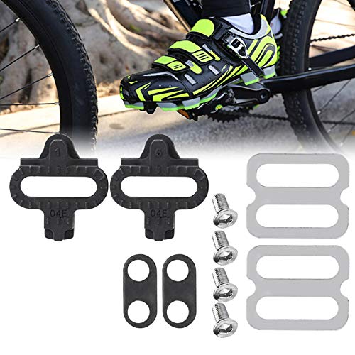 OUKENS Juego de calas de Bicicleta, Accesorios de Bicicleta de montaña, Juego de calas para Pedales para SPD PD-M520 M540 M324 M545 M424 M647 M959