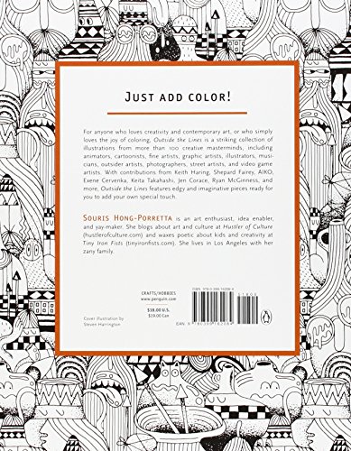 Outside the Lines: An Artists' Coloring Book for Giant Imaginations