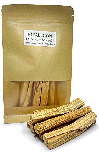 Palo Santo Incienso Natural 70 Gramos - para Quemar Madera Sagrada Madera 100% Natural - Ecológico Original De Perú - Corte a Mano.