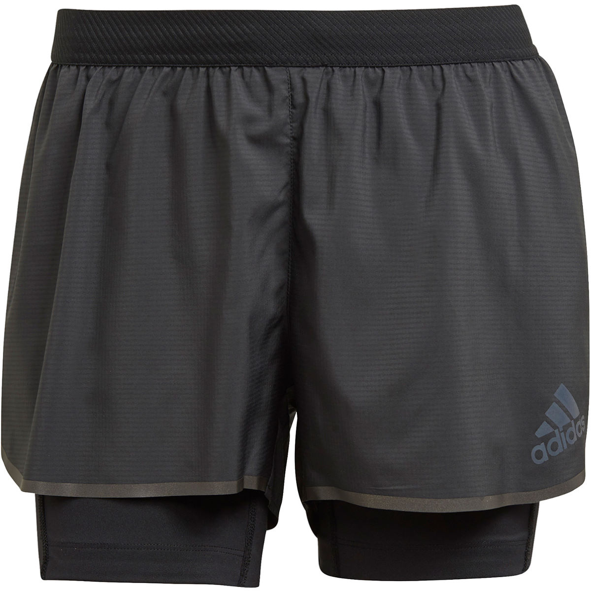 Pantalón corto de running adidas ADIZERO para mujer (2 en 1) - Pantalones cortos