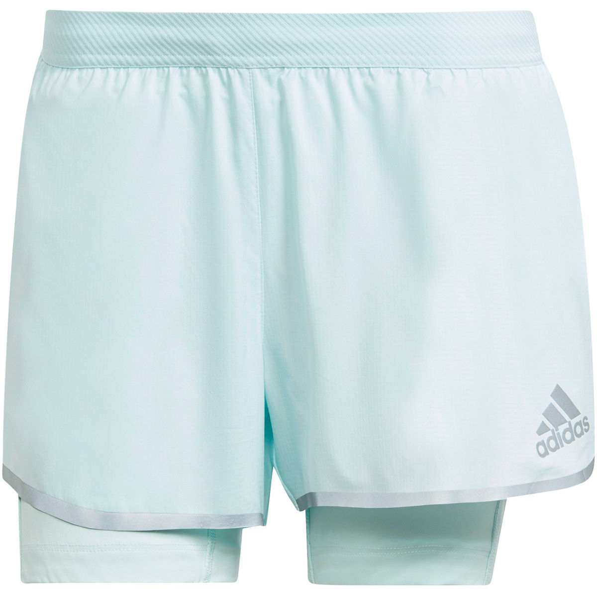 Pantalón corto de running adidas ADIZERO para mujer (2 en 1) - Pantalones cortos