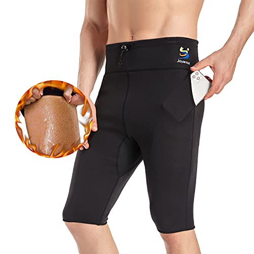 Pantalon Corto Hombre Deporte Adelgazantes, Shorts Deportivos, Pantalón Chandal, Mallas Cortas Running, Pantalones Jogger, Bermudas de SCR-5500 - Efecto Sauna