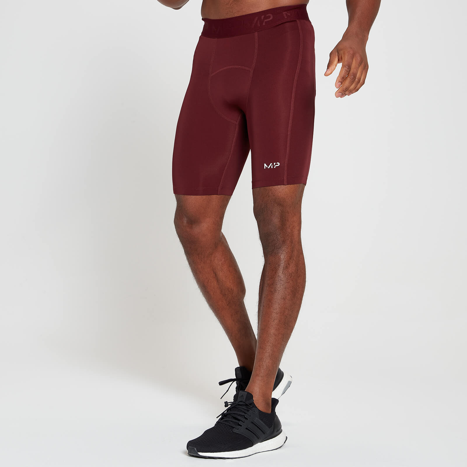 Pantalón corto interior de deporte Essentials Training para hombre de MP - Granate - S