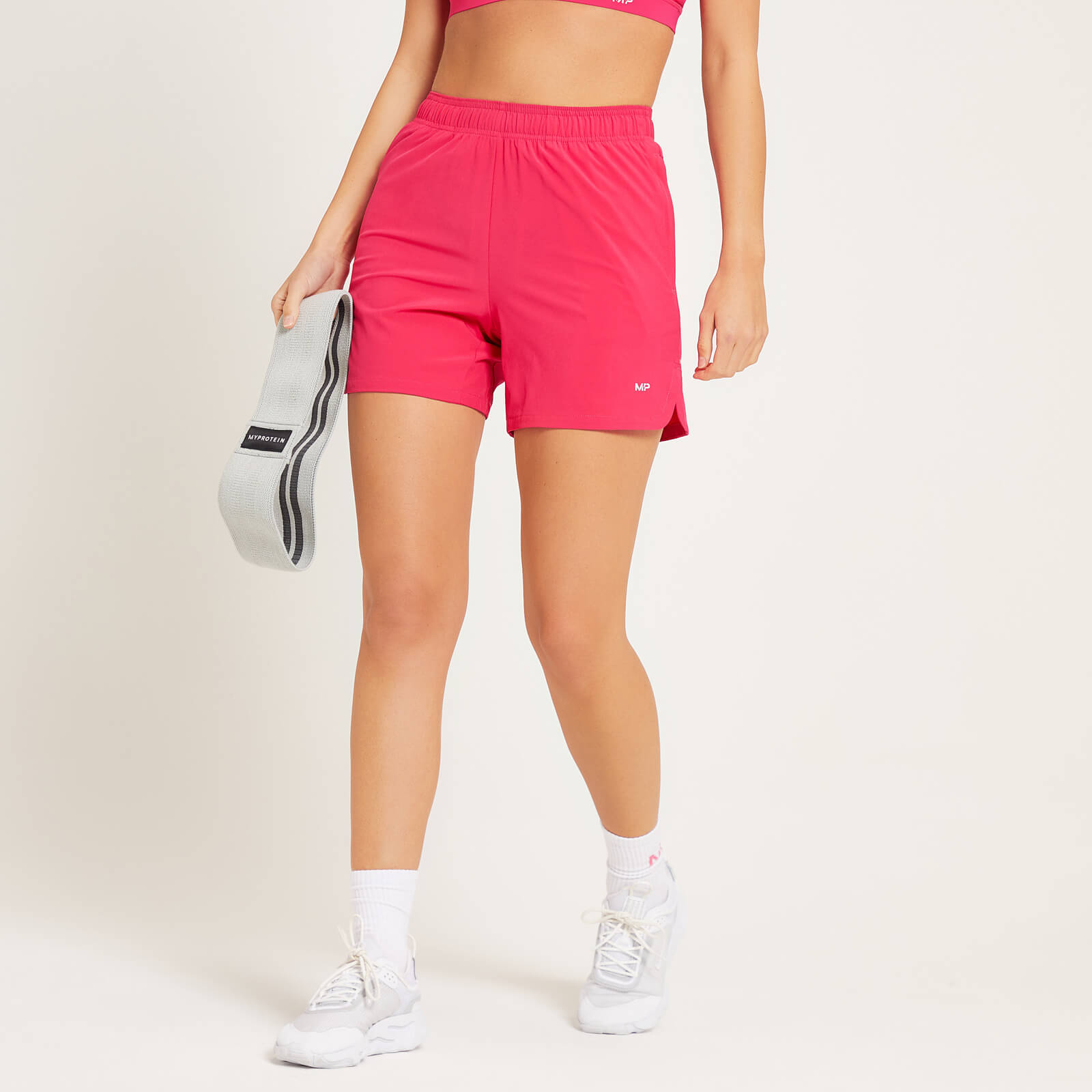 Pantalón corto Training para mujer de MP - Magenta  - XXL