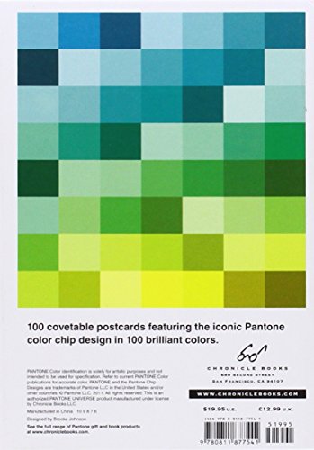 Pantone. 100 Postcards: Postcard box