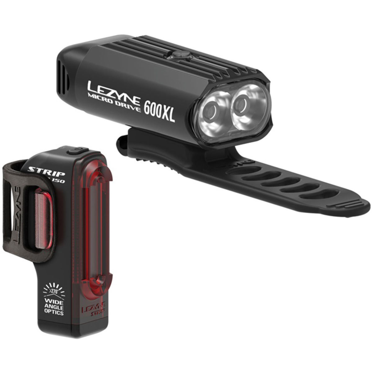 Par de luces Lezyne Micro Drive 600XL/Strip  - Luces delanteras