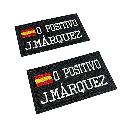 Parches de nombre tácticos personalizados 9 x 5cm Etiqueta de número militar personalizada Parche de bandera de España personalizado para múltiples bolsas de ropa Chaleco Chaquetas Camisas de trabajo