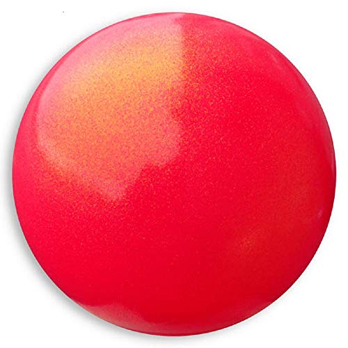 Pastorelli "Glitter HV Rítmica Pelota de Gimnasia 18 cm (Coral)