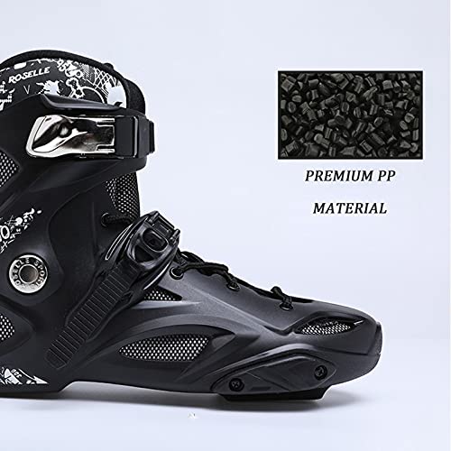 Patines En Línea Para Adultos,Zapatos De Patinaje Para Mujeres Y Hombres,Zapatos Profesionales De Patinaje De Velocidad En Línea Para Principiantes Deportes Al Aire Libre,44